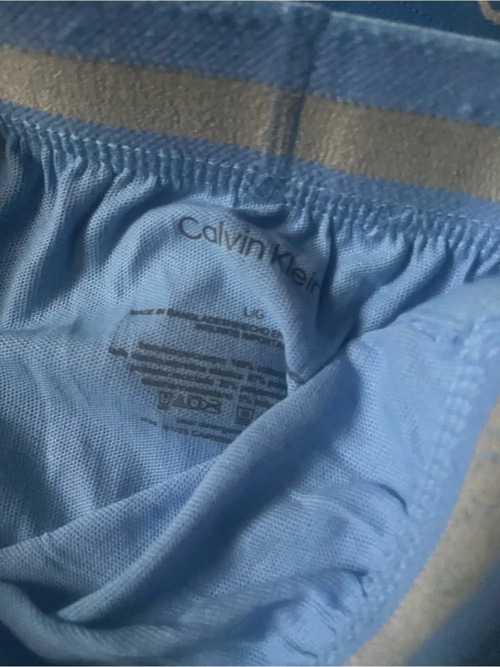 Calvin Klein Men's 3-Pack Cotton Boxer Shorts - Light Blue / Blue / Navy